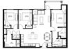 3 Bedroom Floor Plan